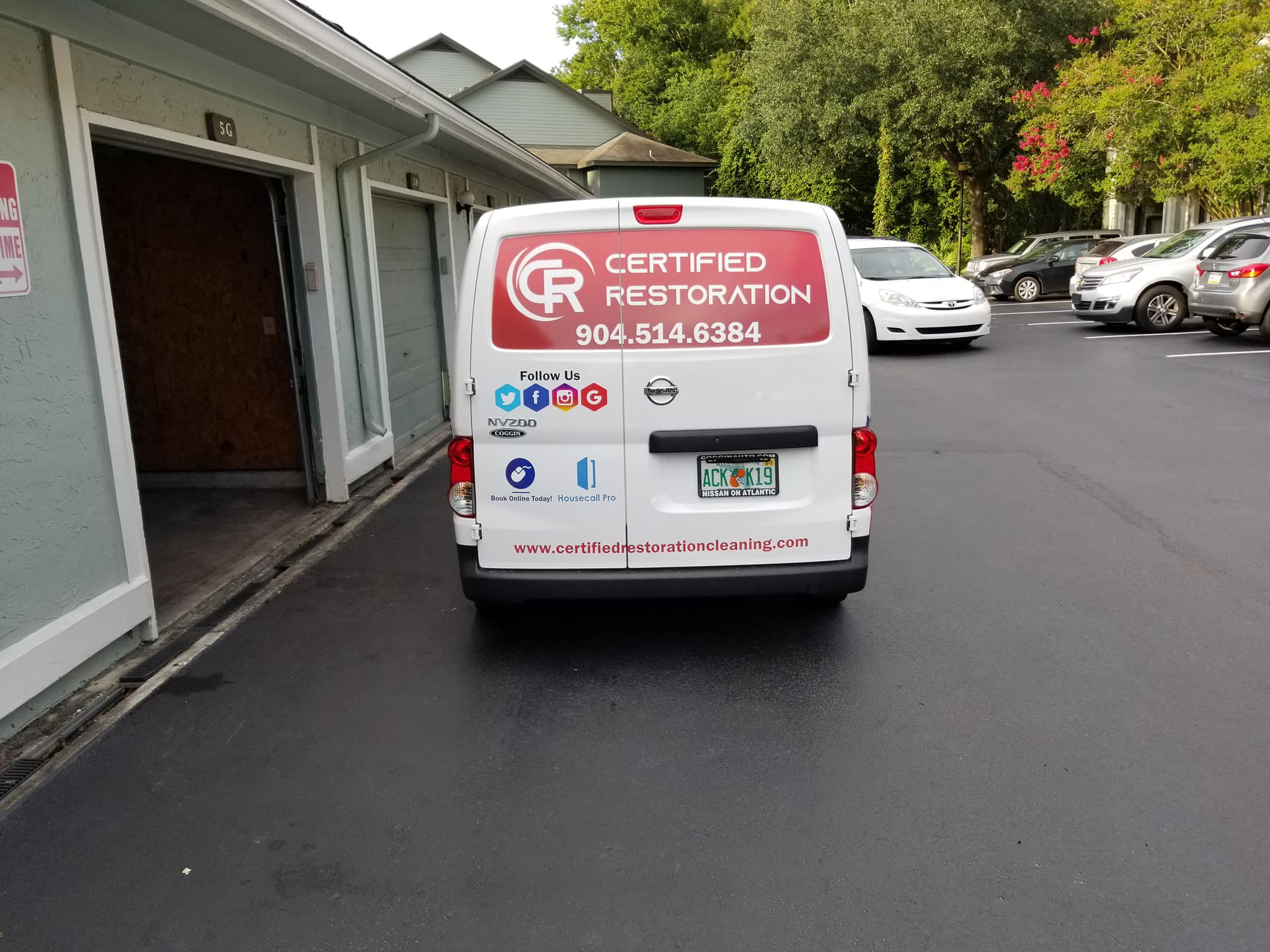 Gallery image 2 for Commercial Van Wrap - Certified Restoration Cleaning