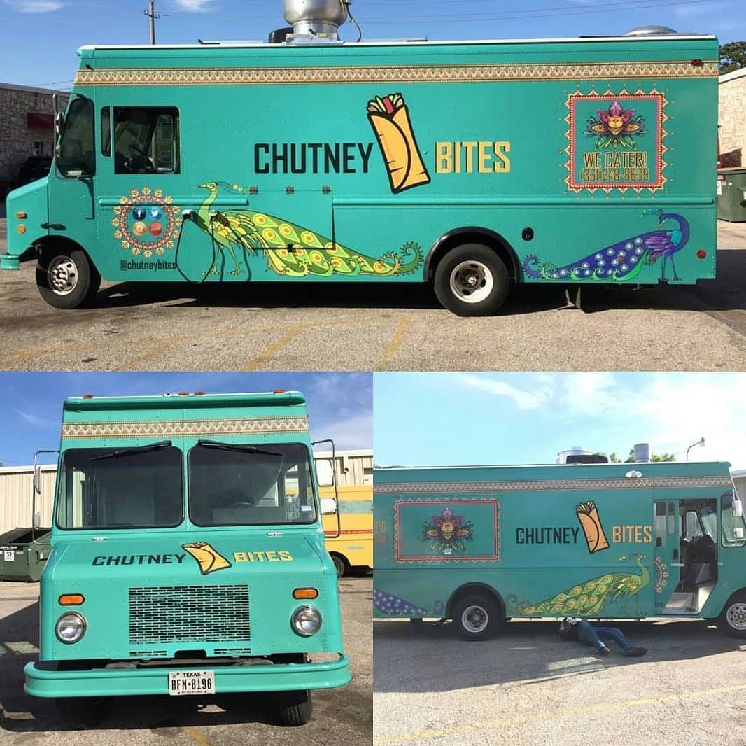 Full Food Truck Wrap - Chutney Bites