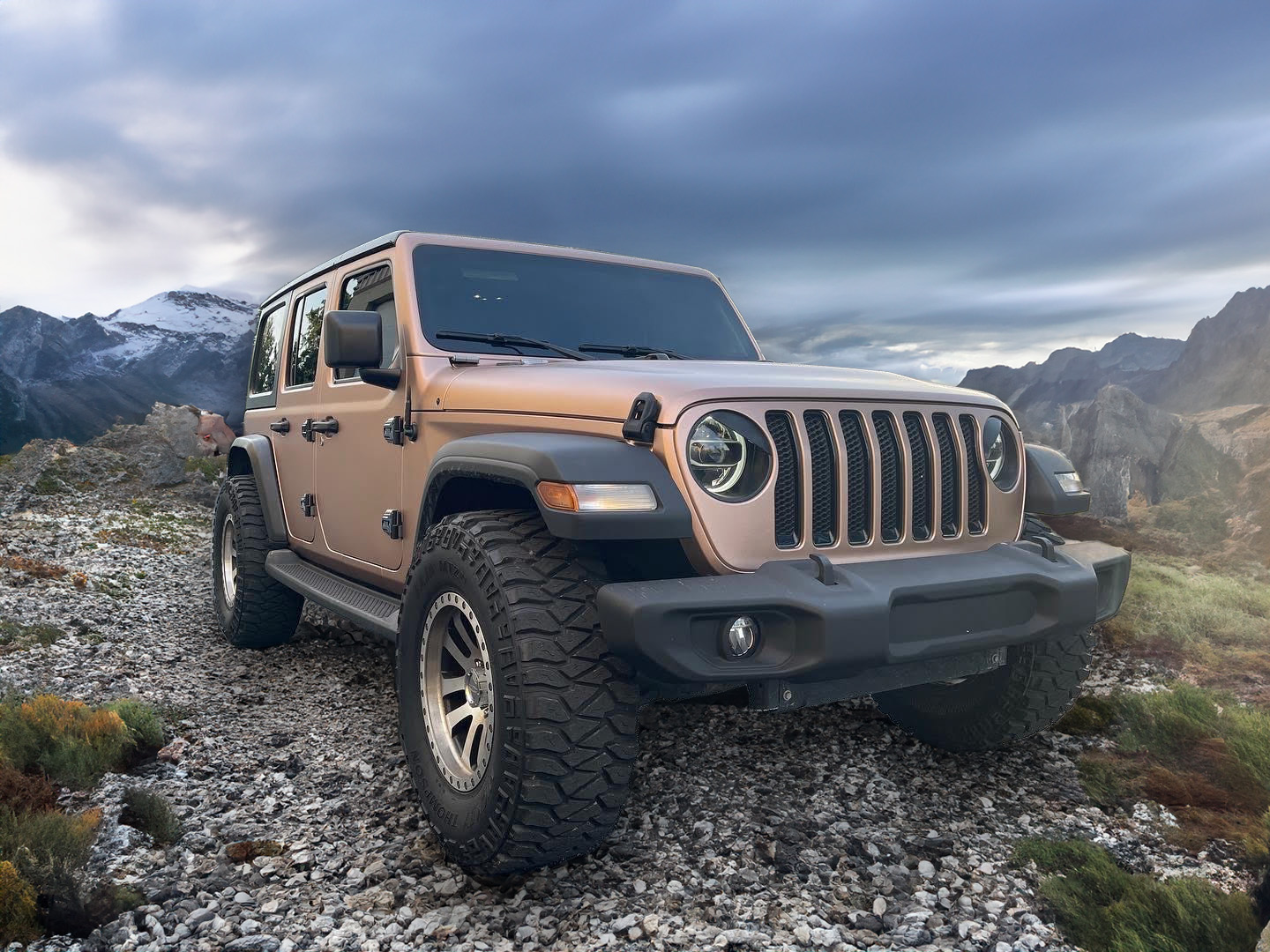 Matte Bronze Wrap - Jeep Wrangler JL