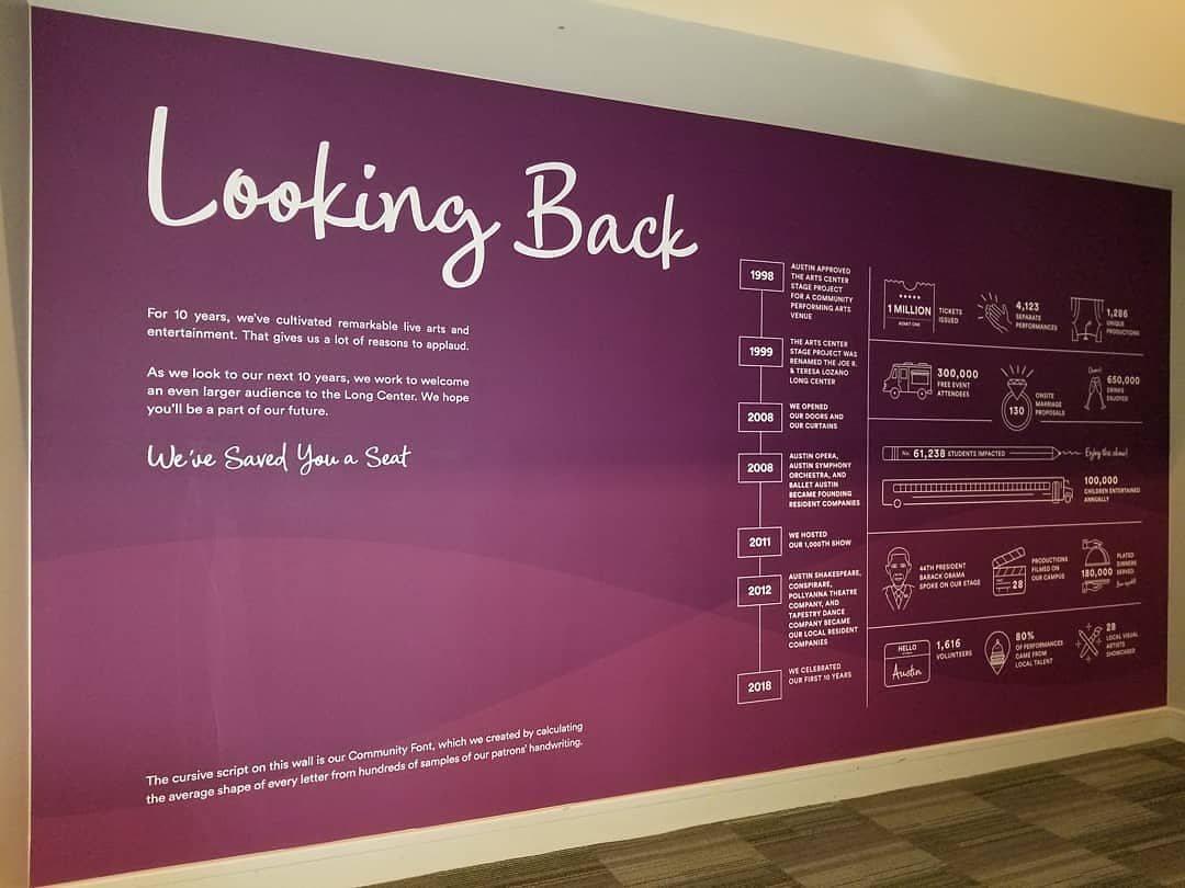 Gallery image 1 for Wall Murals - The Long Center