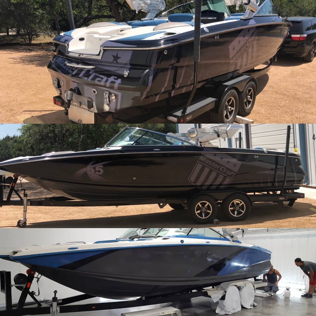 Gallery image 1 for American Flag Wrap - MasterCraft Boat