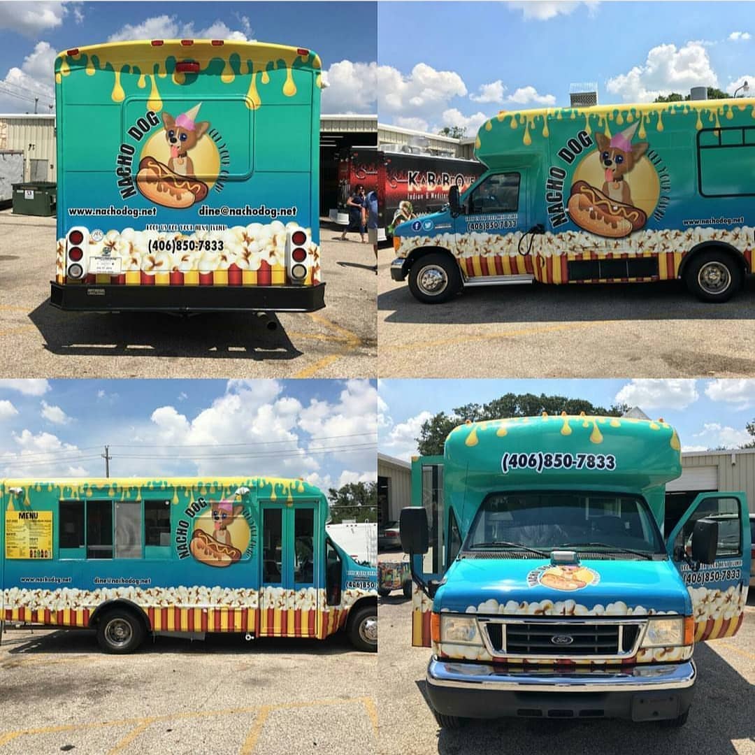 Gallery image 1 for Full Food Truck Wrap - Nacho Dog
