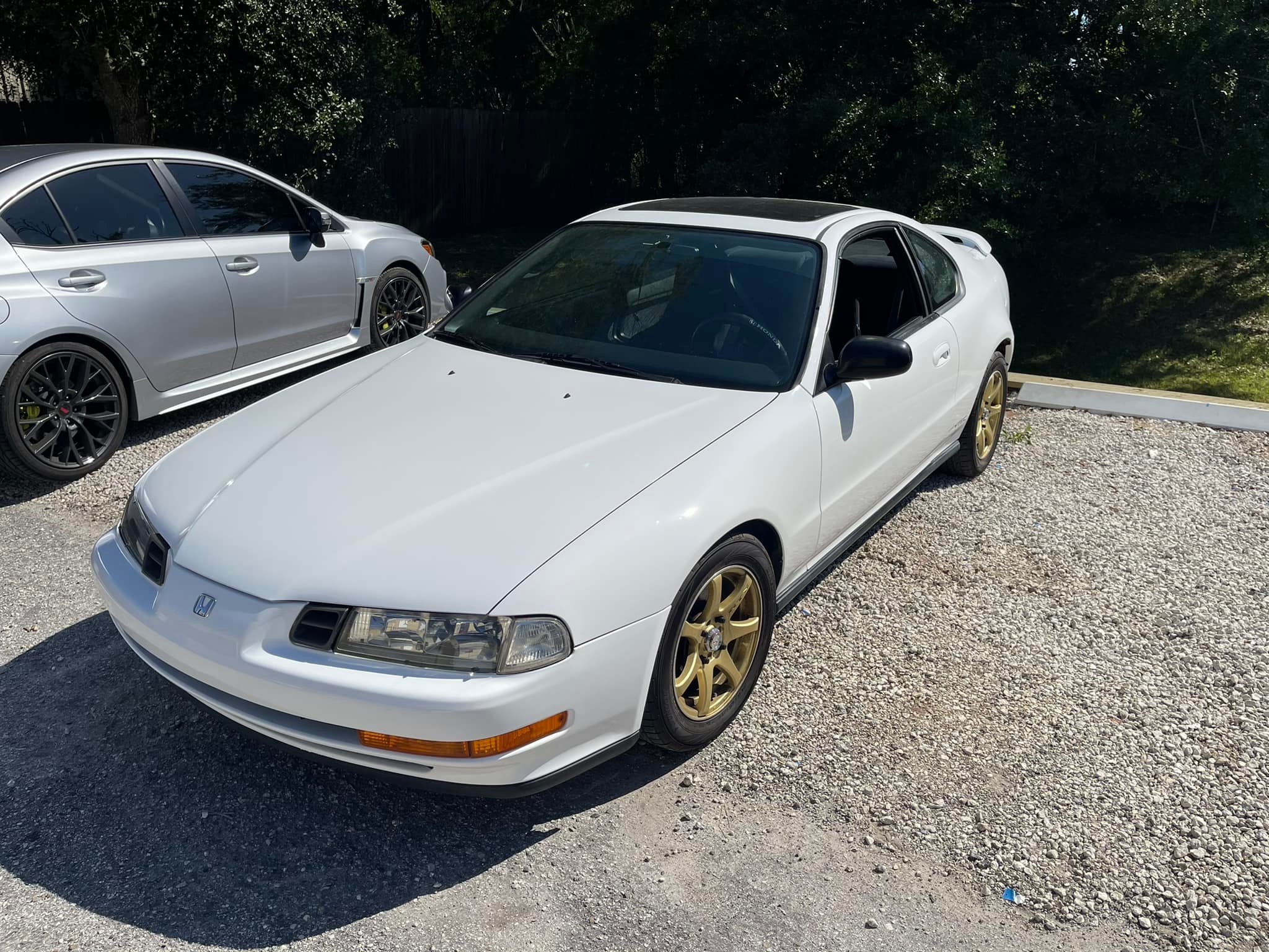 Gloss White Color Change - Honda Prelude