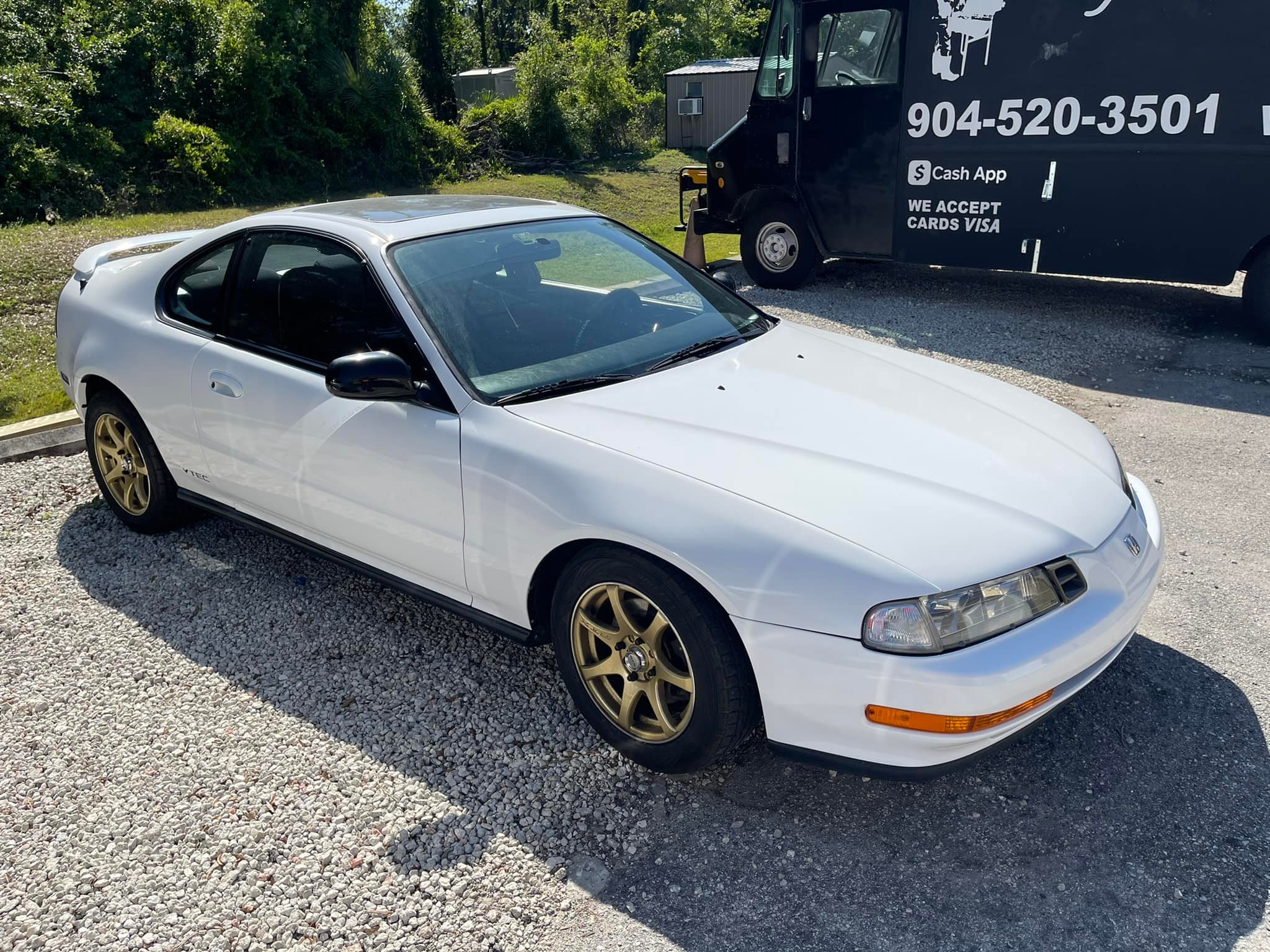 Gallery image 3 for Gloss White Color Change - Honda Prelude