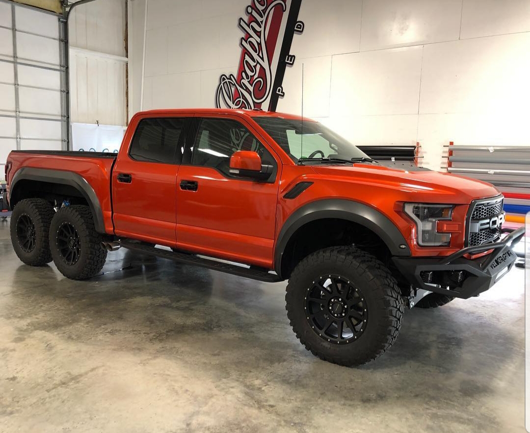 Gallery image 1 for Red Orange Color Change - Ford Raptor