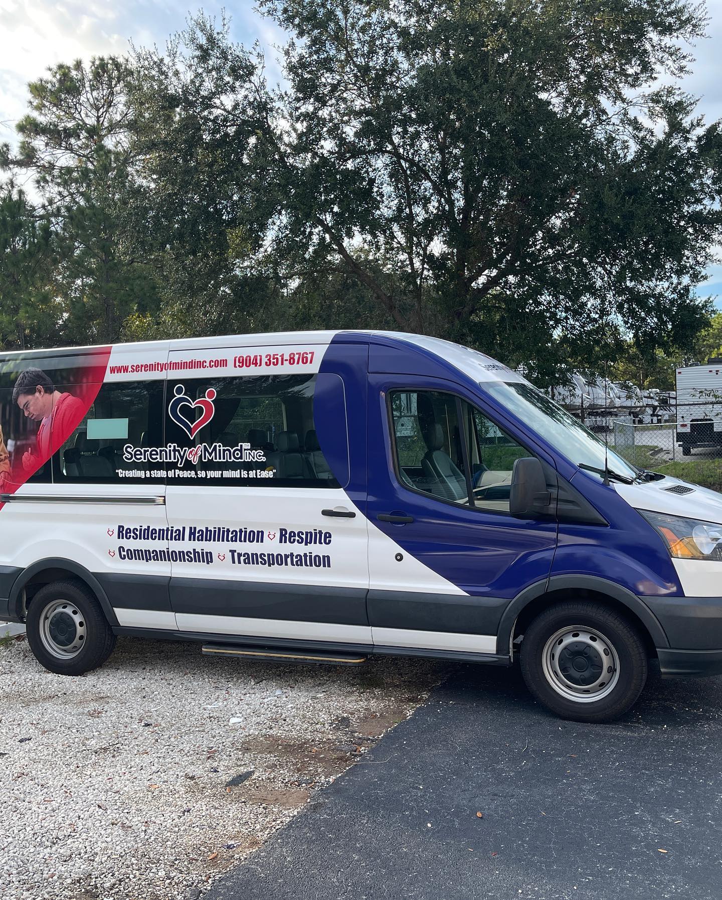 Transit Van Wrap - Serenity of Mind