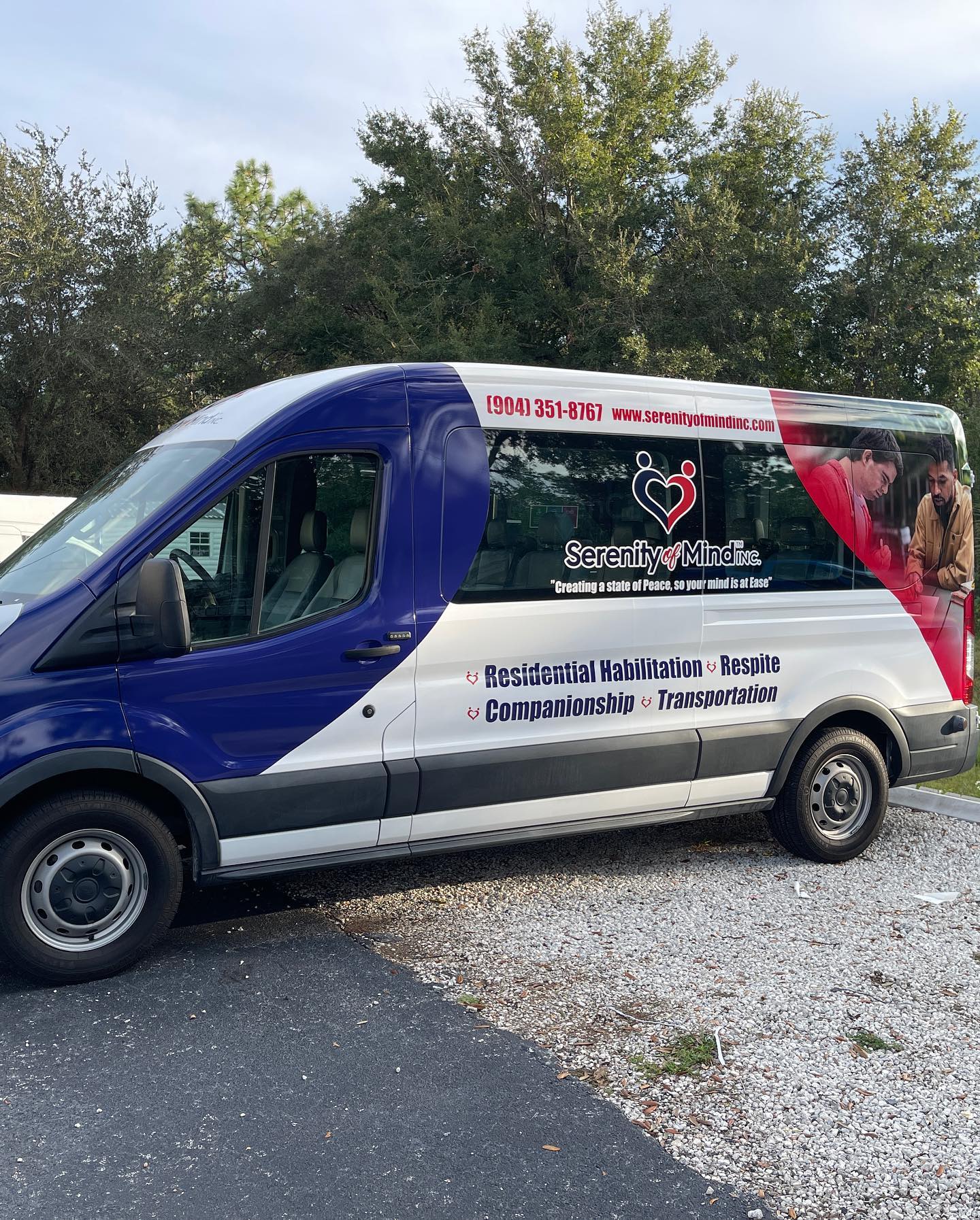 Gallery image 1 for Transit Van Wrap - Serenity of Mind