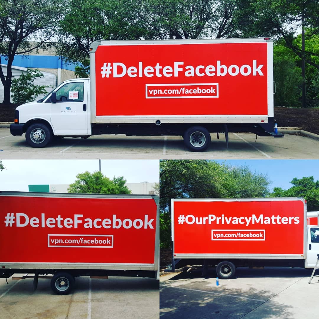 Campaign Truck Wrap - VPN.com